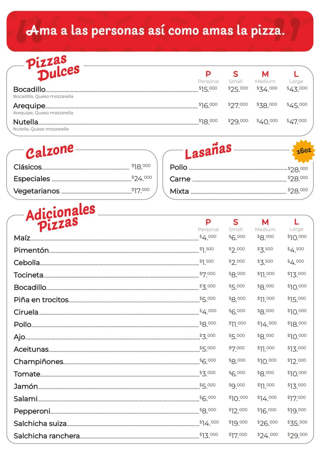 livo_Mesa 4 - dulces, calzone, lazañas